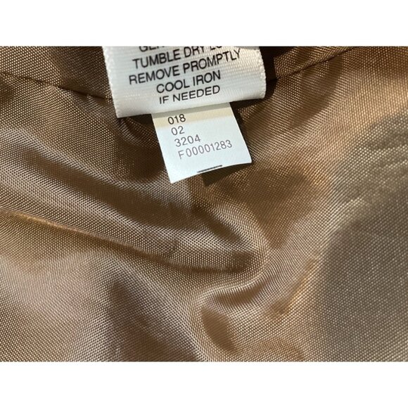 Cherokee Womens Size Large Lined Iridescent Brown/Green Full Zip Hooded Jacket - Picture 11 of 11